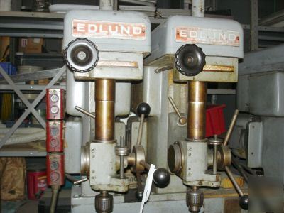 Edlund 5 spindle drill press 12 x 63 table model 1F 7
