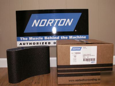 Norton floor sanding belts 40 grit