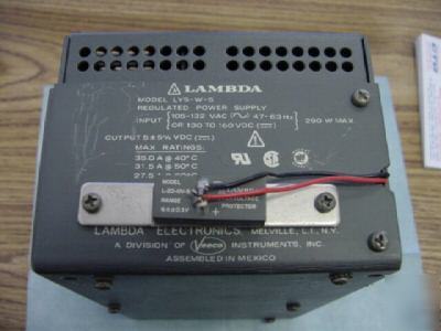 Lambda lys-w-5 regulated dc switching power supply <
