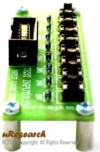 8-pb switch microcontroller interface basic stamp pic