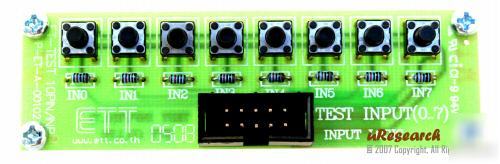 8-pb switch microcontroller interface basic stamp pic