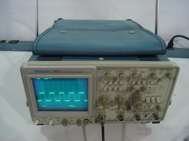 Tektronix 2465 300 mhz 4 ch oscilloscope
