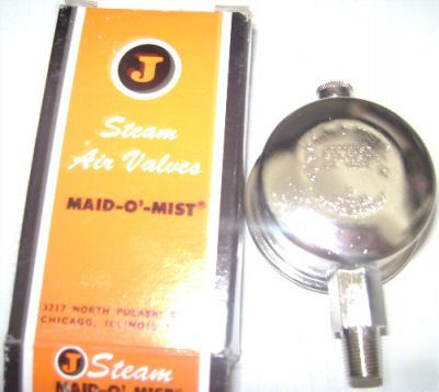 Maid-o'-mist jacobus self adj air valve-steam#6 1/8