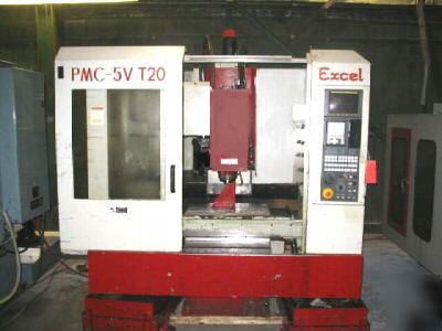 Excel pmc-5VT20 cnc vertical machining center