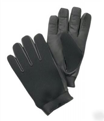 Black thinsulate neoprene cold weather gloves small