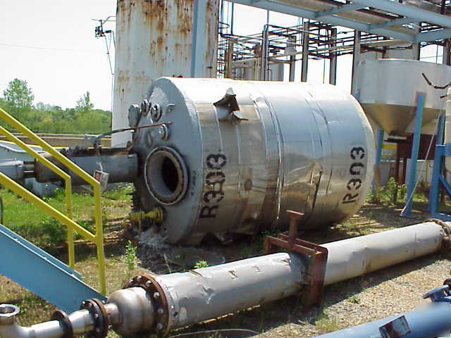 500 FT2 heat exchanger condenser shell and tube