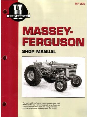 Massey ferguson 175 thru 2805 tractor workshop manual