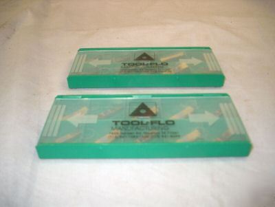 New lot of 20 tool flo carbide inserts #dbp-24 R15 GP6 
