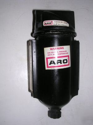 Used aro challenger air filter metal bowl 1/4
