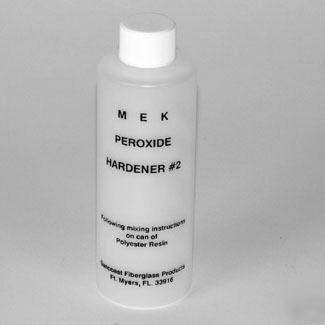 M.e.k.p. hardener for polyester resin & gel-coat 1 qt