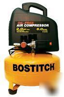 New bostitch 2.0 peak hp, 6 gal. air compressor 