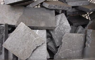 Carbon graphite chunks 20LBS sintered extruded low sh