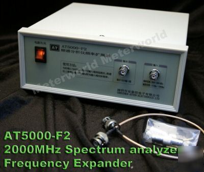 New F2 2GHZ spectrum analyzer frequency expander wifi 