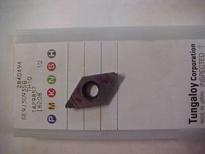 New case of 10 tungaloy carbide inserts TH10 