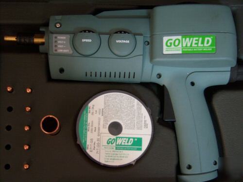 New ** ** ~goweld portable battery wire welder kit~ 