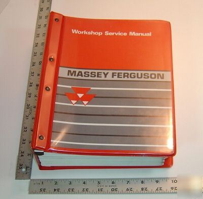 Massey-ferguson service manual - 200 series tractors