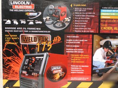 New lincoln pro-mig 175HD wire feed welder * *