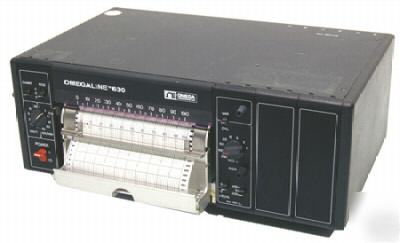 Omega 630-1V chart recorder