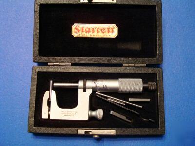 Starrett no.220 multi-anvil mic, machinist