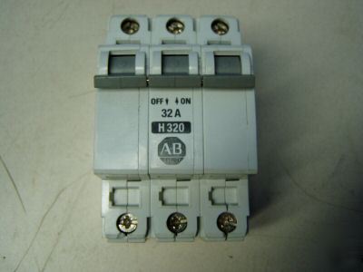 Allen bradley 32A 3P circuit breaker 1492-CB3 H320 used