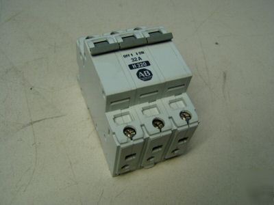 Allen bradley 32A 3P circuit breaker 1492-CB3 H320 used