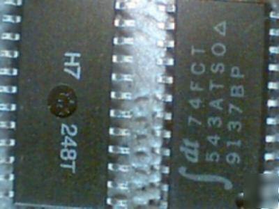 (204) 74FCT543AT octal latched transceiver, dual enable