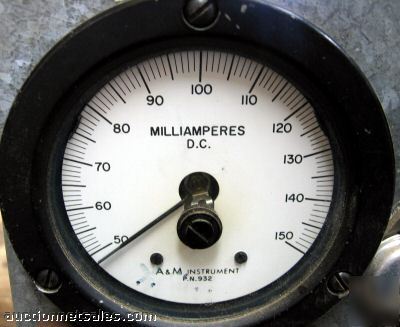 Dc milliamp amp meter tester variable power supply