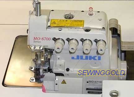 New juki mo-6716 industrial 3 or 5 thread serger 6716S