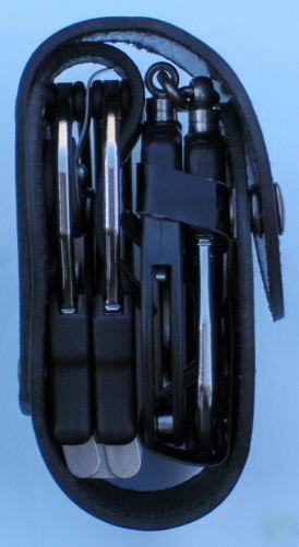 Fbipal e-z grab asp double handcuff case model M1(bw)