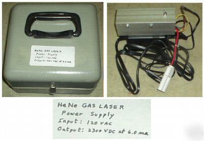 Hene laser power supply 110VAC working