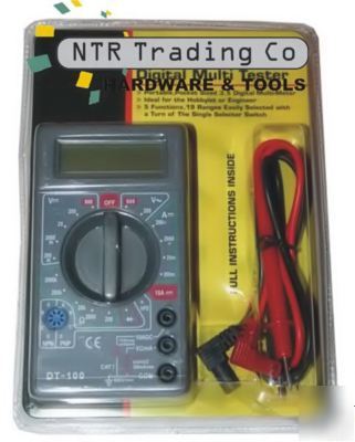 Multi function ac/dc digital multimeter tester 5F/19R