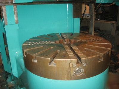 Bullard 36 inch vertical turret lathe 42 inch swing 