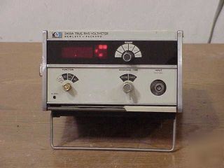 Hp #3403A true rms voltmeter 