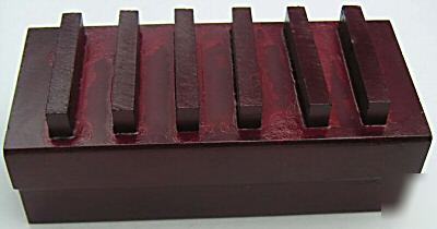 Diamond blocks fit edco 411 four disc grinder