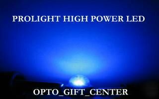 New 100PCS high-power 3W blue 75 lumen led freeship