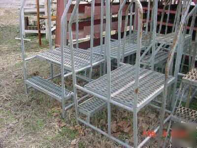  2 step ladder, steel industrial safety work platform