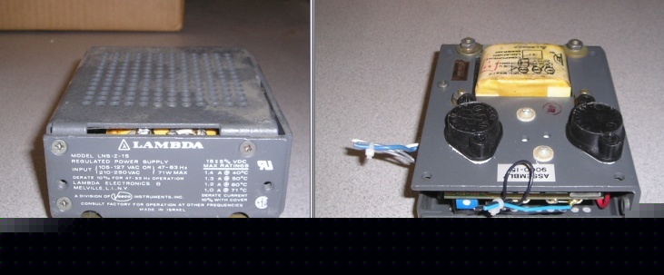 Lambda lns-z-15 regulated power supply 15VDC 1.4A