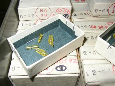 New inventory of thread gages