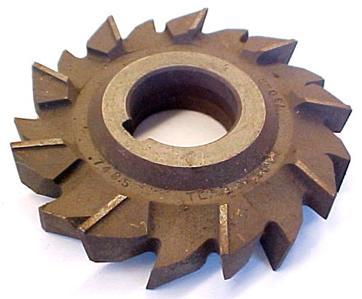 Staggered tooth side milling cutter 4