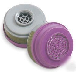Survivair multi-contaminant cartridge for respirators