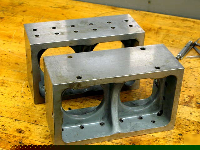 Jig grinder, moore matched box paralells 10