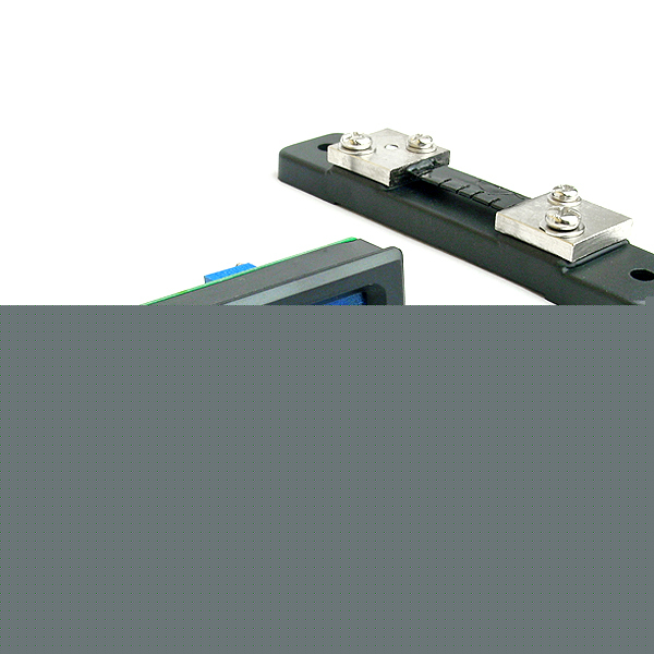 50A blue led digital panel meter regulator testing auto