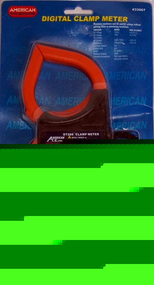 New digital clamp meter 1000V multimeter tester quality