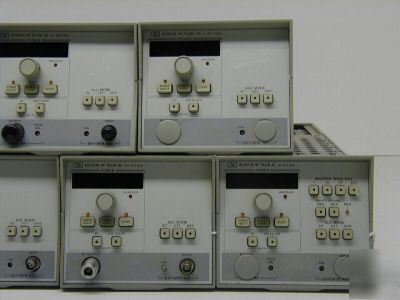Lot of 7 hp 8350 series plug ins