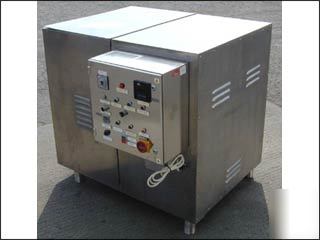 40 liter (1.4 cu ft) winkworth double cone blender, s/s