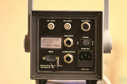 Portable balance & vibration monitor system no renishaw