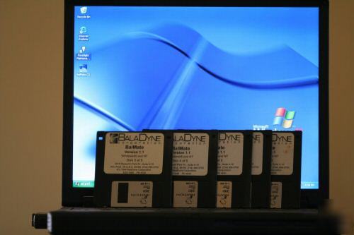 Portable balance & vibration monitor system no renishaw