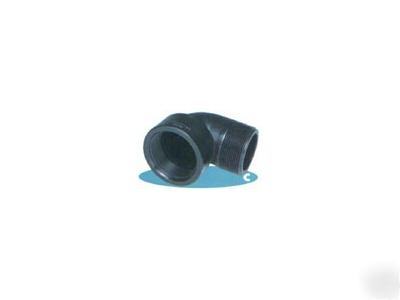  poly threaded 90 degree street elbow 3/8