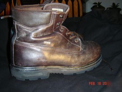 Wolverine steel toe work boots gore-tex waterproof