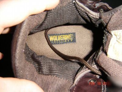 Wolverine steel toe work boots gore-tex waterproof